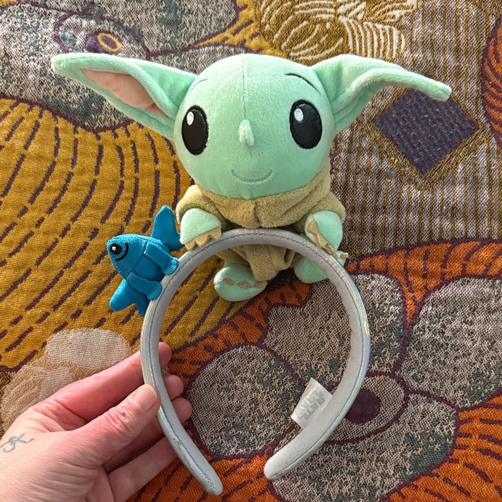 Star Wars baby yoda Grogu Disney Parks headband